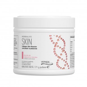 Collagen Skin Booster Supliment alimentar Căpșune și lămâie 171gr